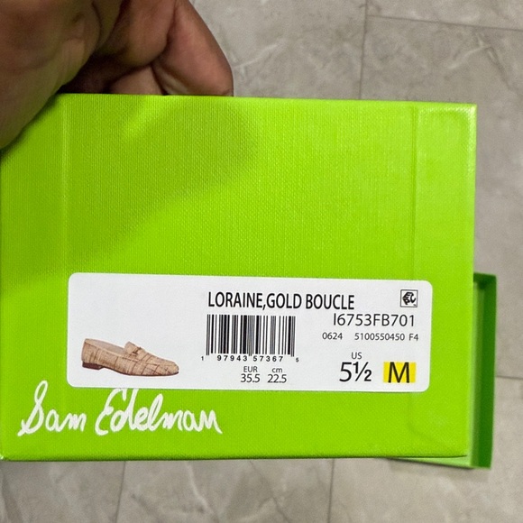 Sam Edelman Loafers with Gold Buckle - Picture 4 of 4